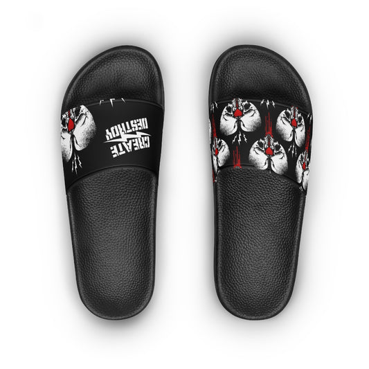 CREATE DESTROY Women's Slide Sandals