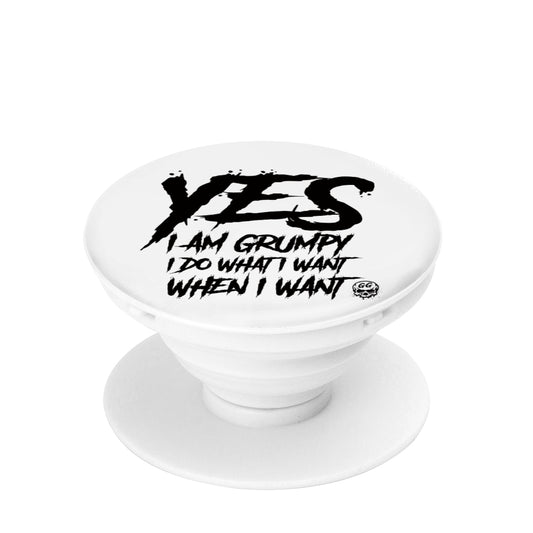 YES I AM GRUMPY PHONE POP SOCKET
