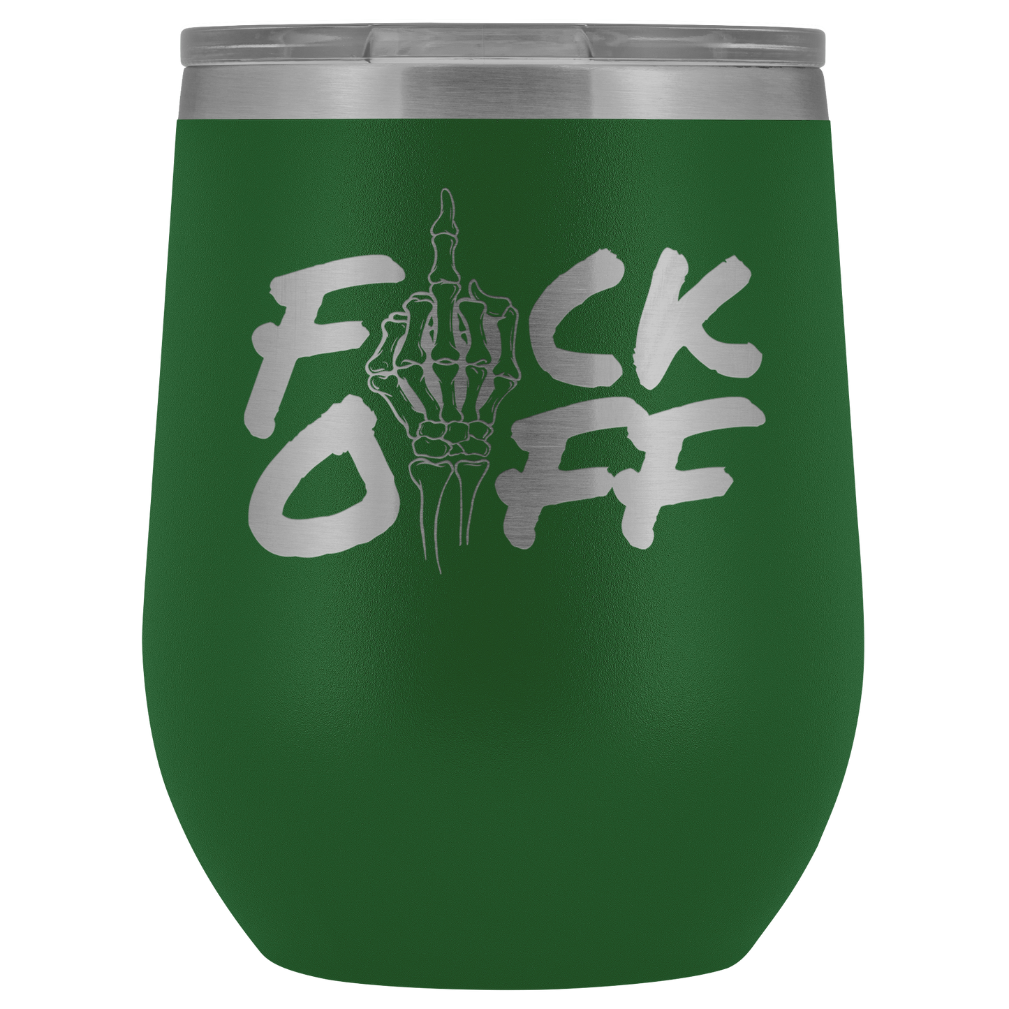 F*CK OFF WINE TUMBLER