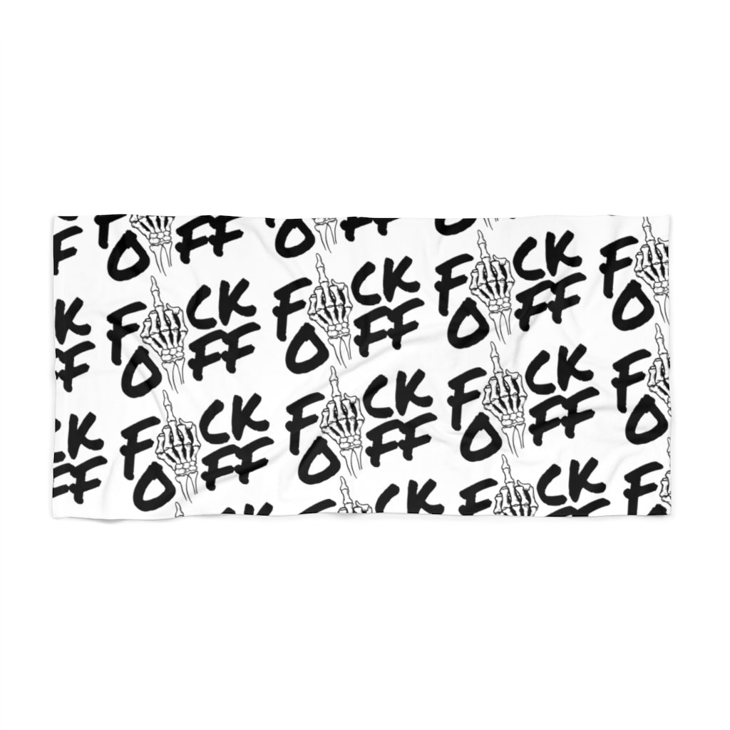F*CK OFF Beach Towel