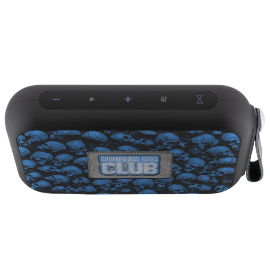 GRUMPY ASS GUYS CLUB BLUE SKULL Bluetooth Wireless Speaker