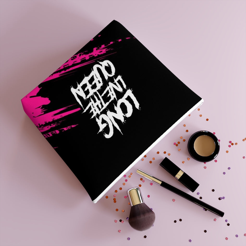 LONG LIVE THE QUEEN Cotton Cosmetic Bag