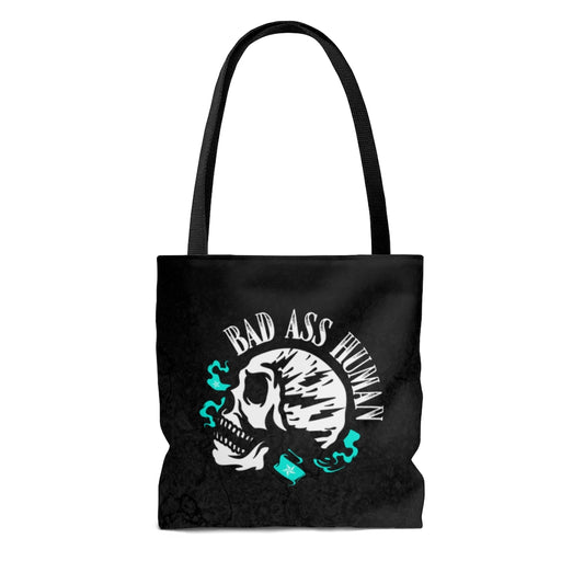 BAD ASS HUMAN MOHAWK Tote Bag