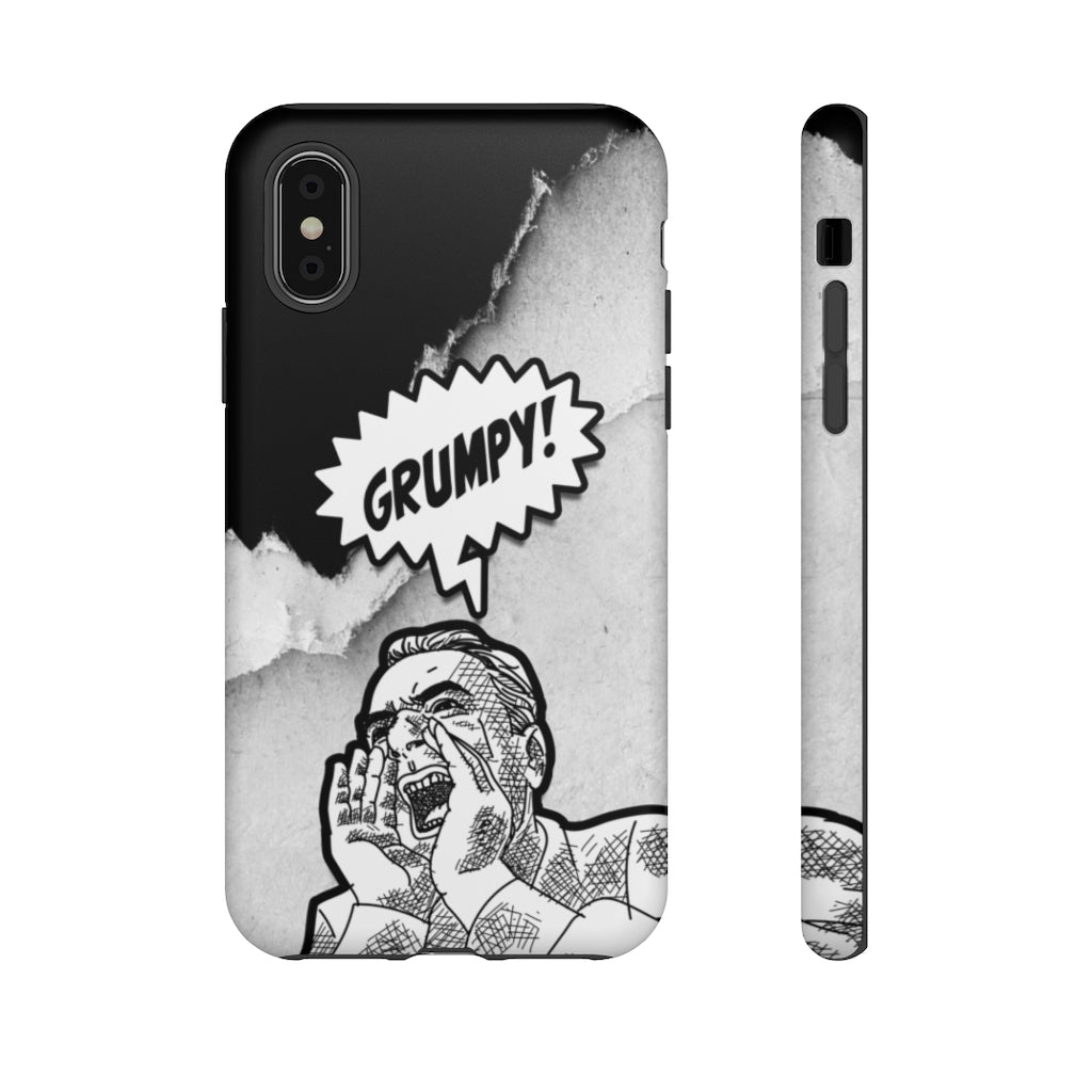 GRUMPY SCREAM Tough Phone Case