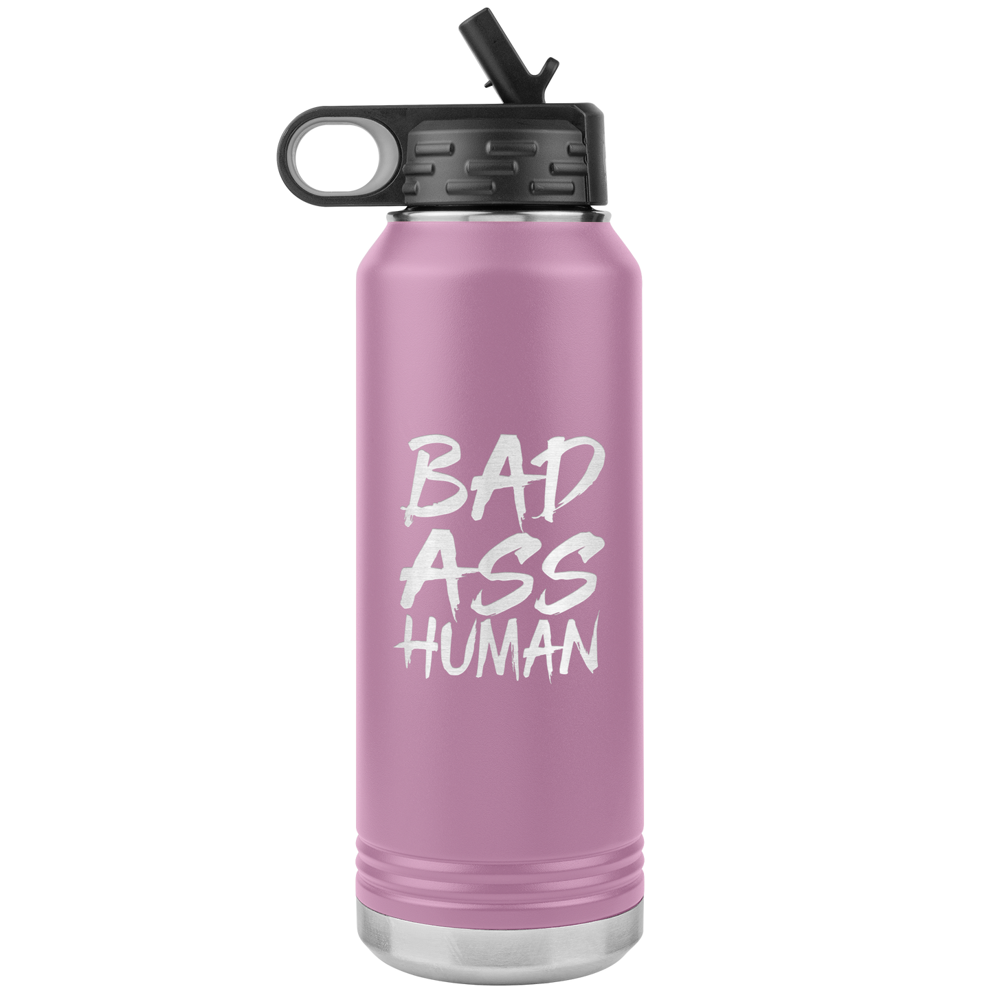 BAD ASS HUMAN 32 OZ WATER BOTTLE
