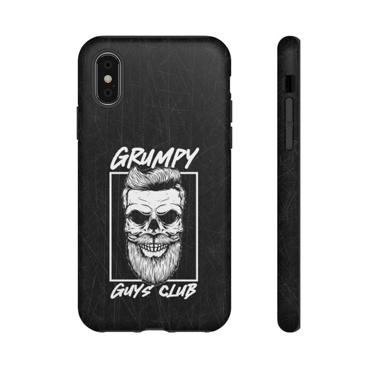 GRUMPY GUYS CLUB SKULL Tough Phone Case