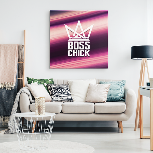 BOSS CHICK GALLERY CANVAS WALL ART