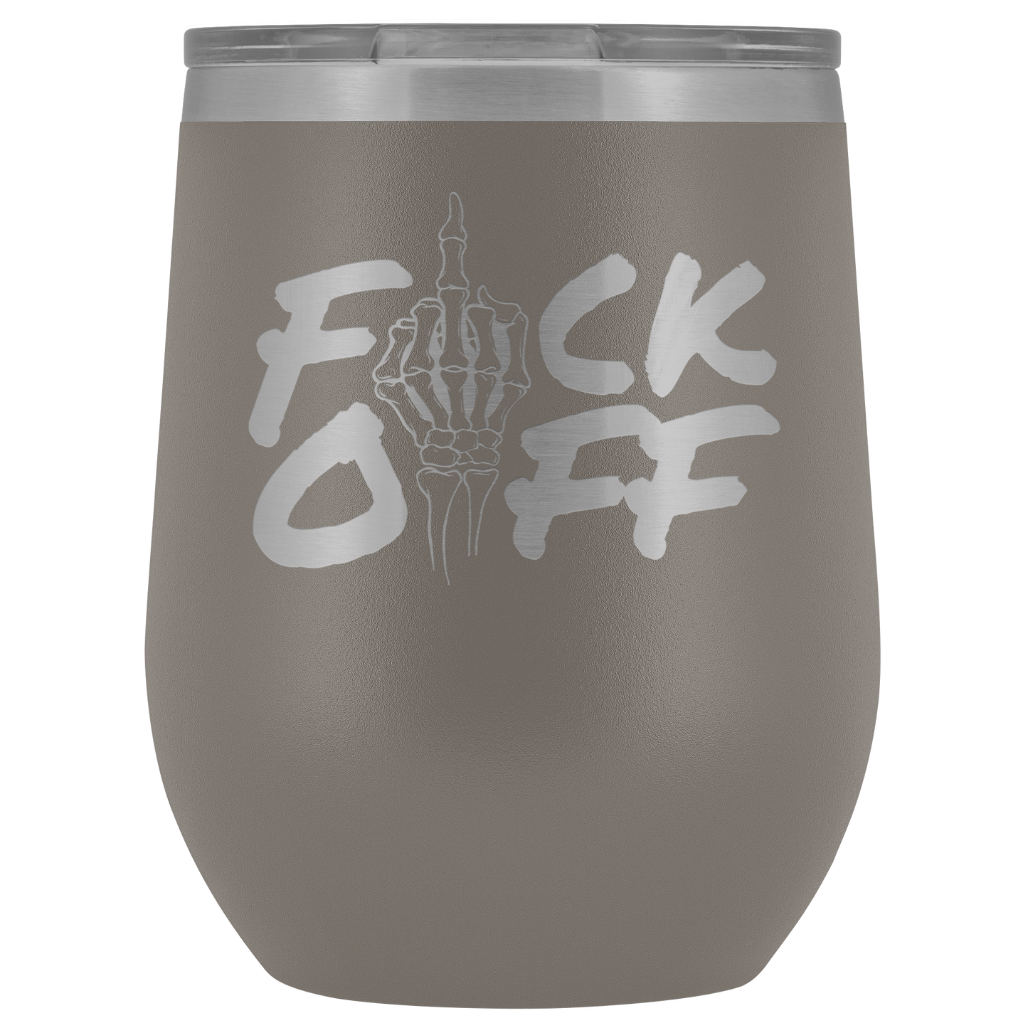F*CK OFF WINE TUMBLER