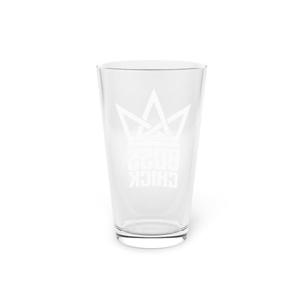 BOSS CHICK PINT GLASS