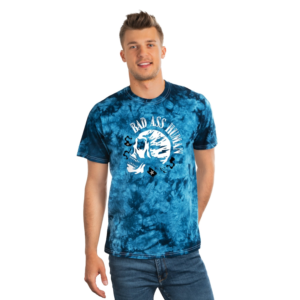 BAD ASS HUMAN Tie-Dye Tee