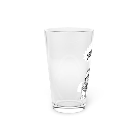 GRUMPY GUYS SCREAM PINT GLASS