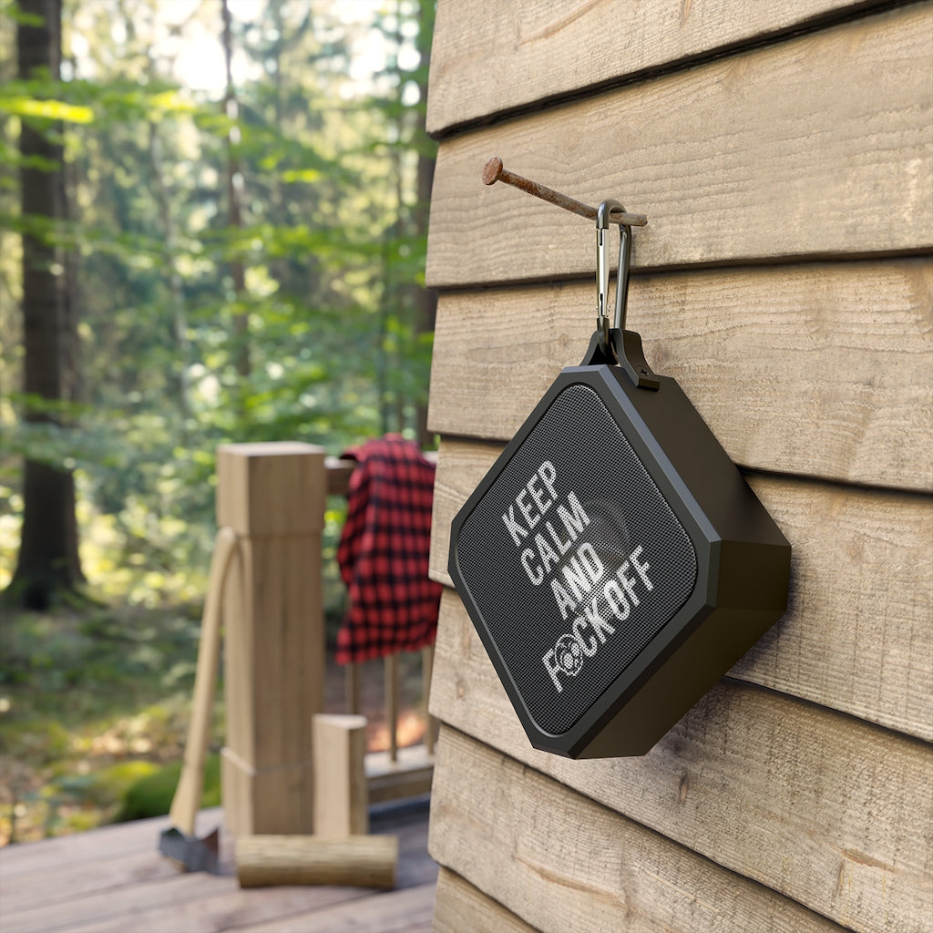 KEEP CALM AND F*CK OFF Blackwater Outdoor Bluetooth Speaker
