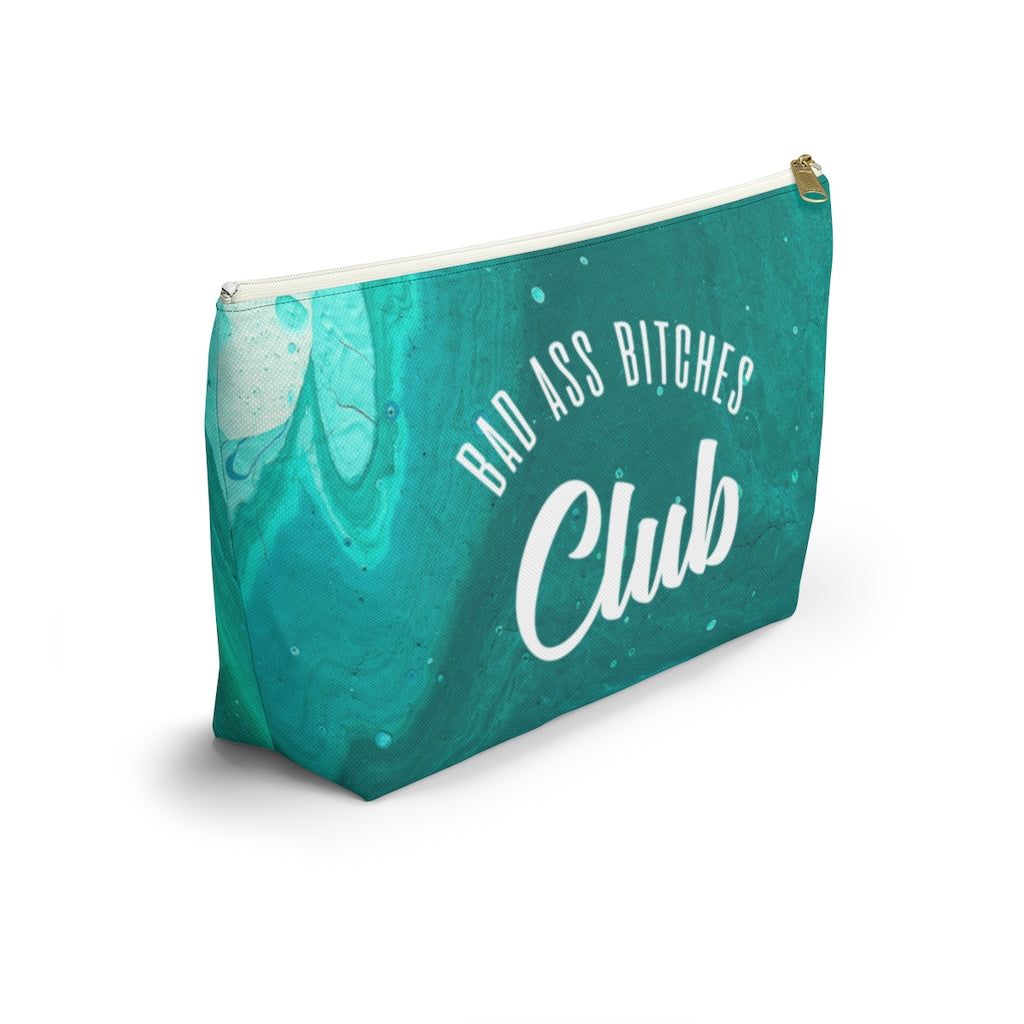 BAD ASS BITCHES CLUB Accessory Pouch w T-bottom