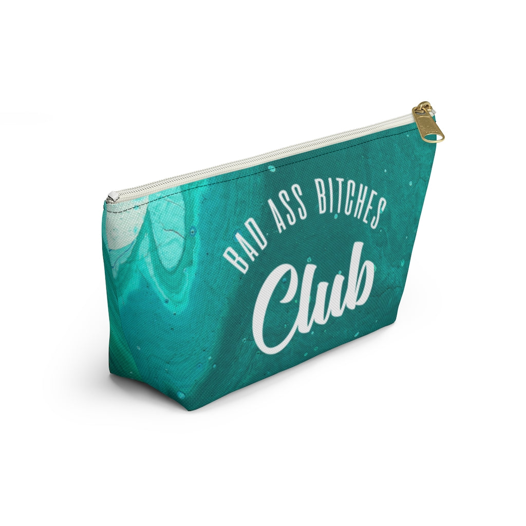 BAD ASS BITCHES CLUB Accessory Pouch w T-bottom