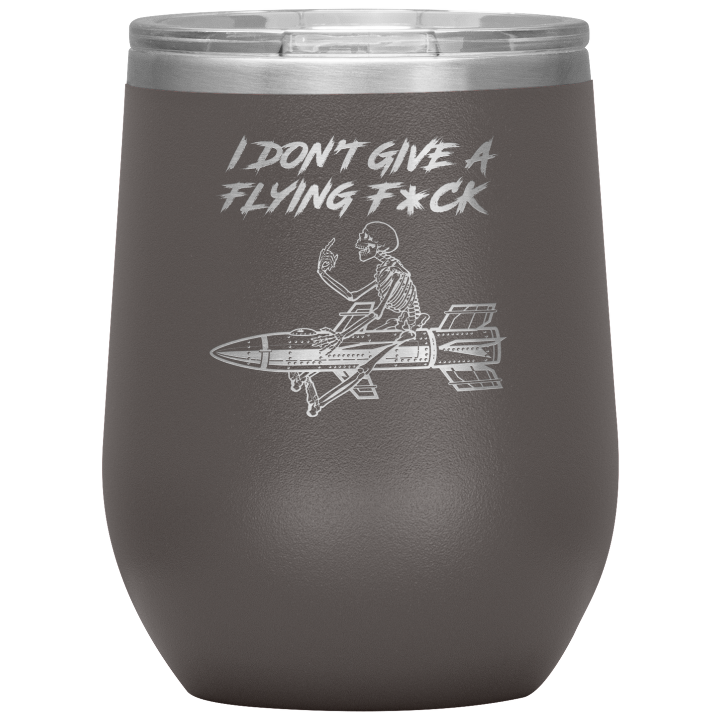 FLYING F*CK WINE TUMBLER