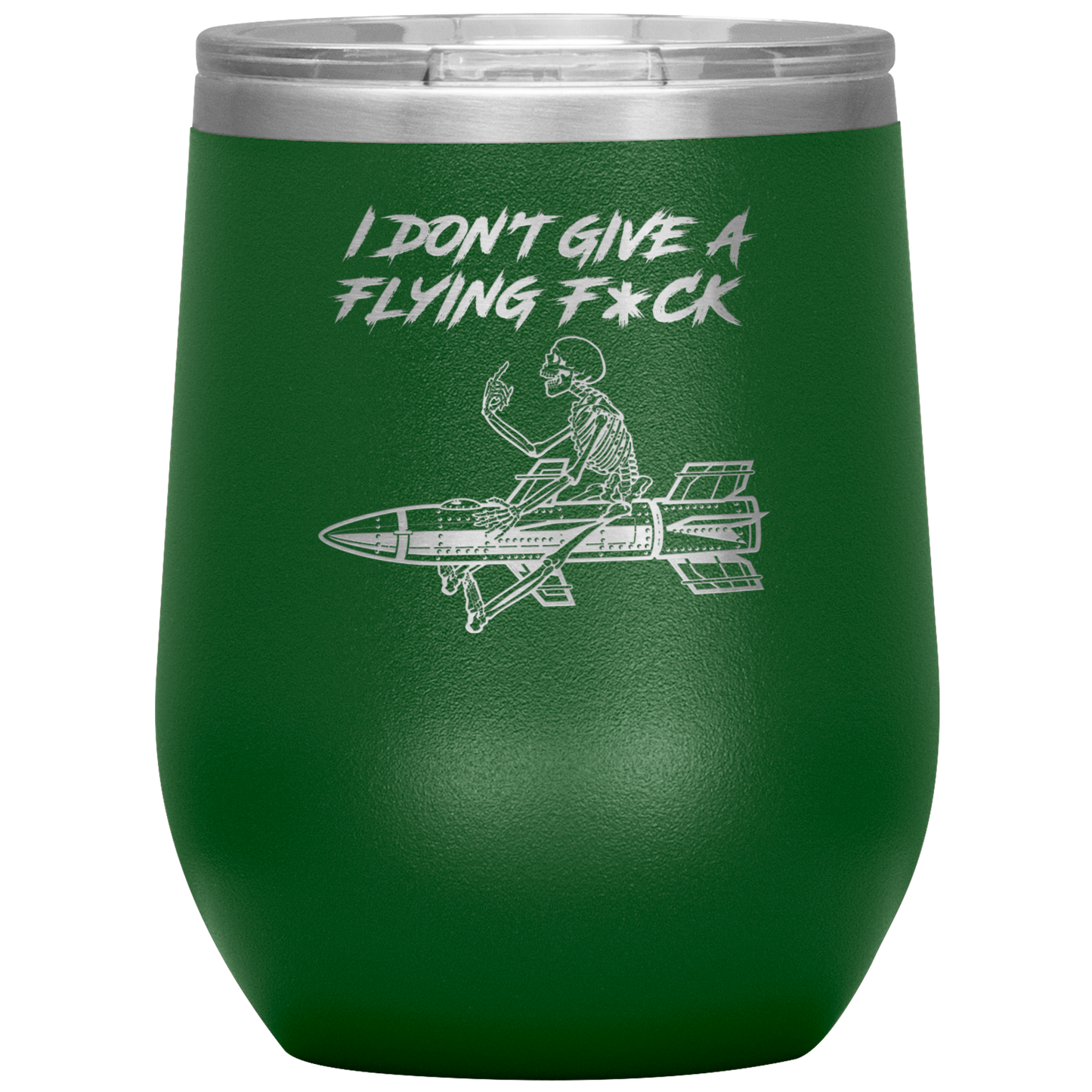 FLYING F*CK WINE TUMBLER