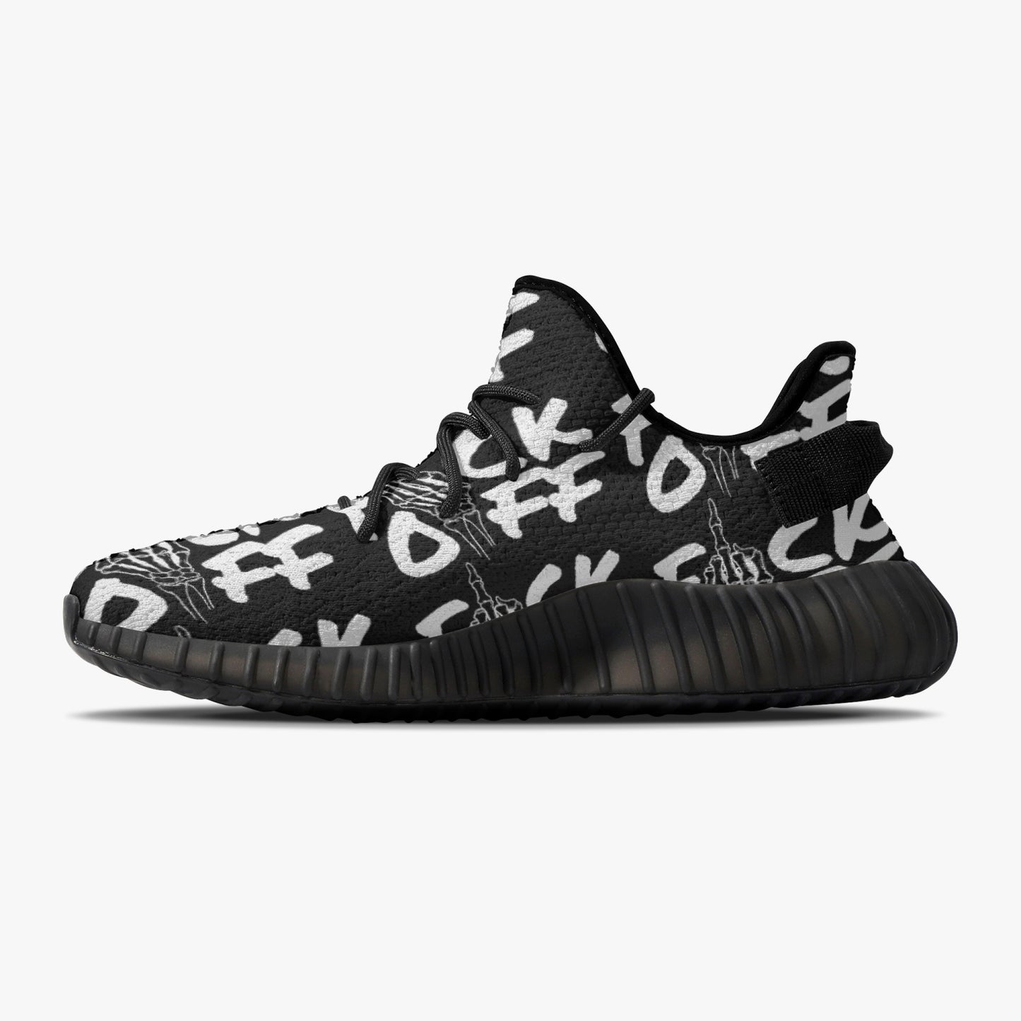 F*CK OFF Trendy Mesh Knit Sneakers