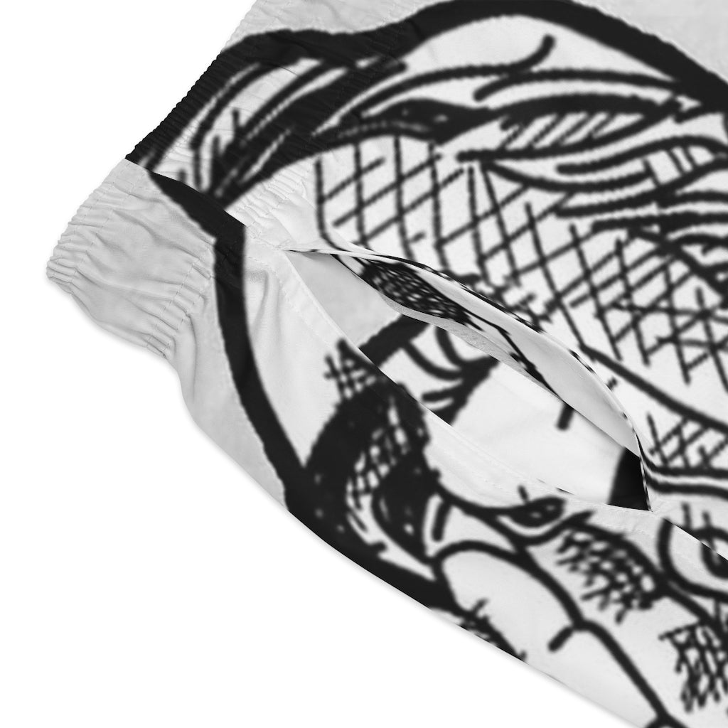 GRUMPY GUYS SCREAM Swim Trunks