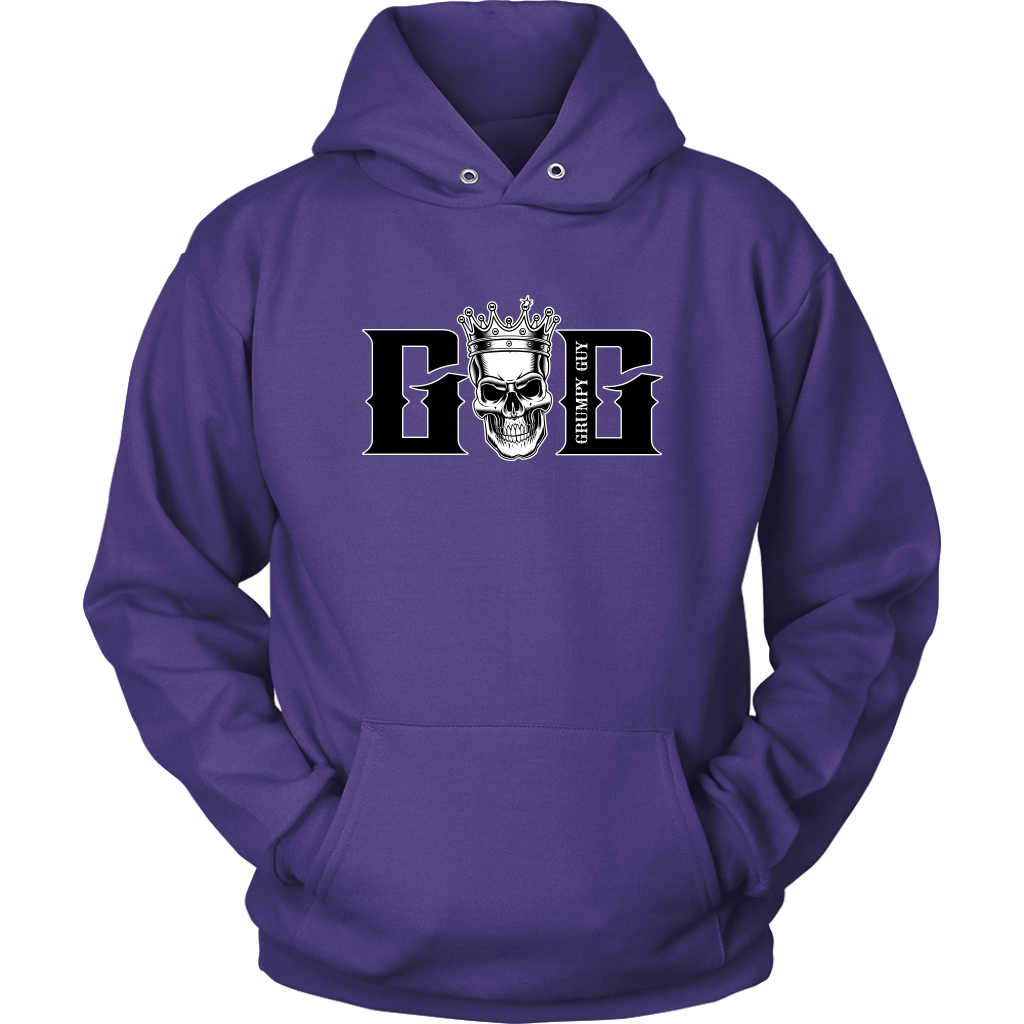 GRUMPY SKULL HOODIE