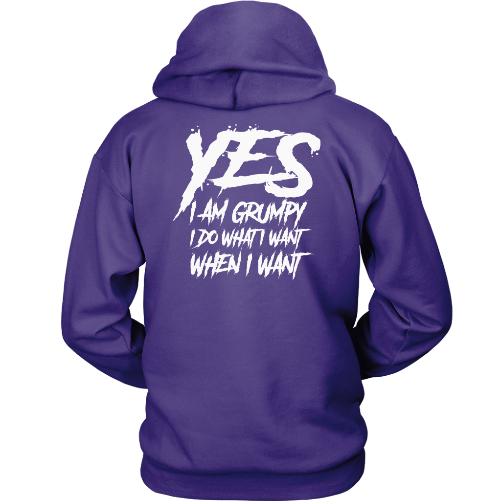 YES I AM GRUMPY HOODIE