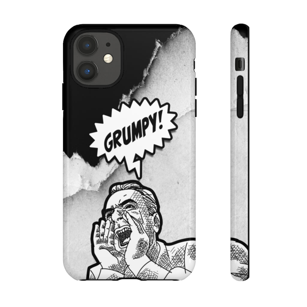 GRUMPY SCREAM Tough Phone Case