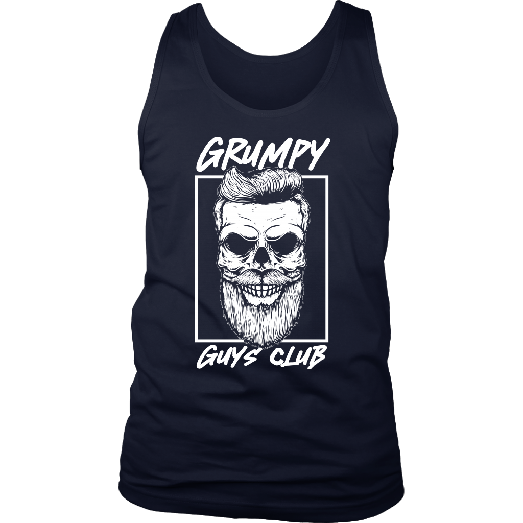 GRUMPY GUYS CLUB SKULL TANK