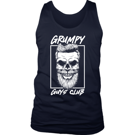GRUMPY GUYS CLUB SKULL TANK