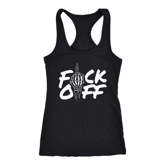 F*CK OFF RACERBACK TANK