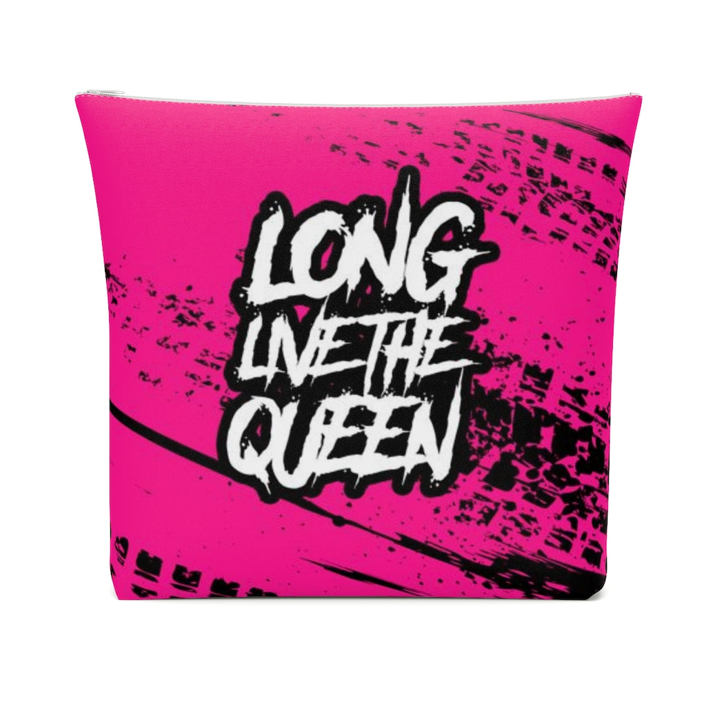 LONG LIVE THE QUEEN Cotton Cosmetic Bag