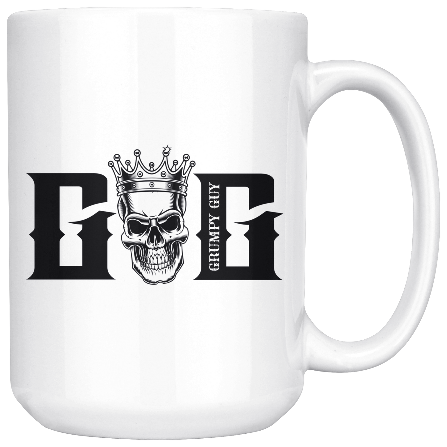 GRUMPY SKULL MUG