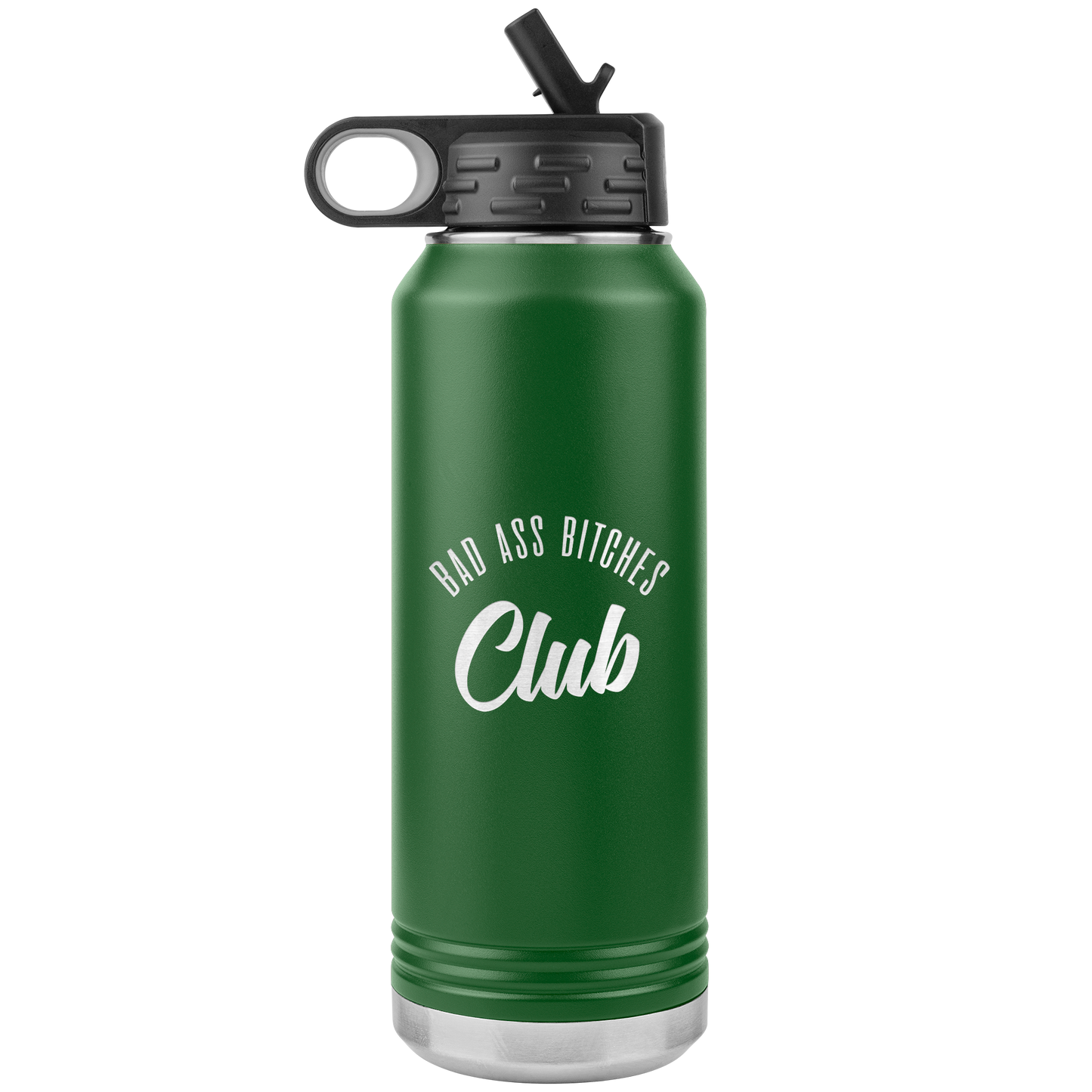 BAD ASS BITCHES CLUB 32 OZ WATER BOTTLE