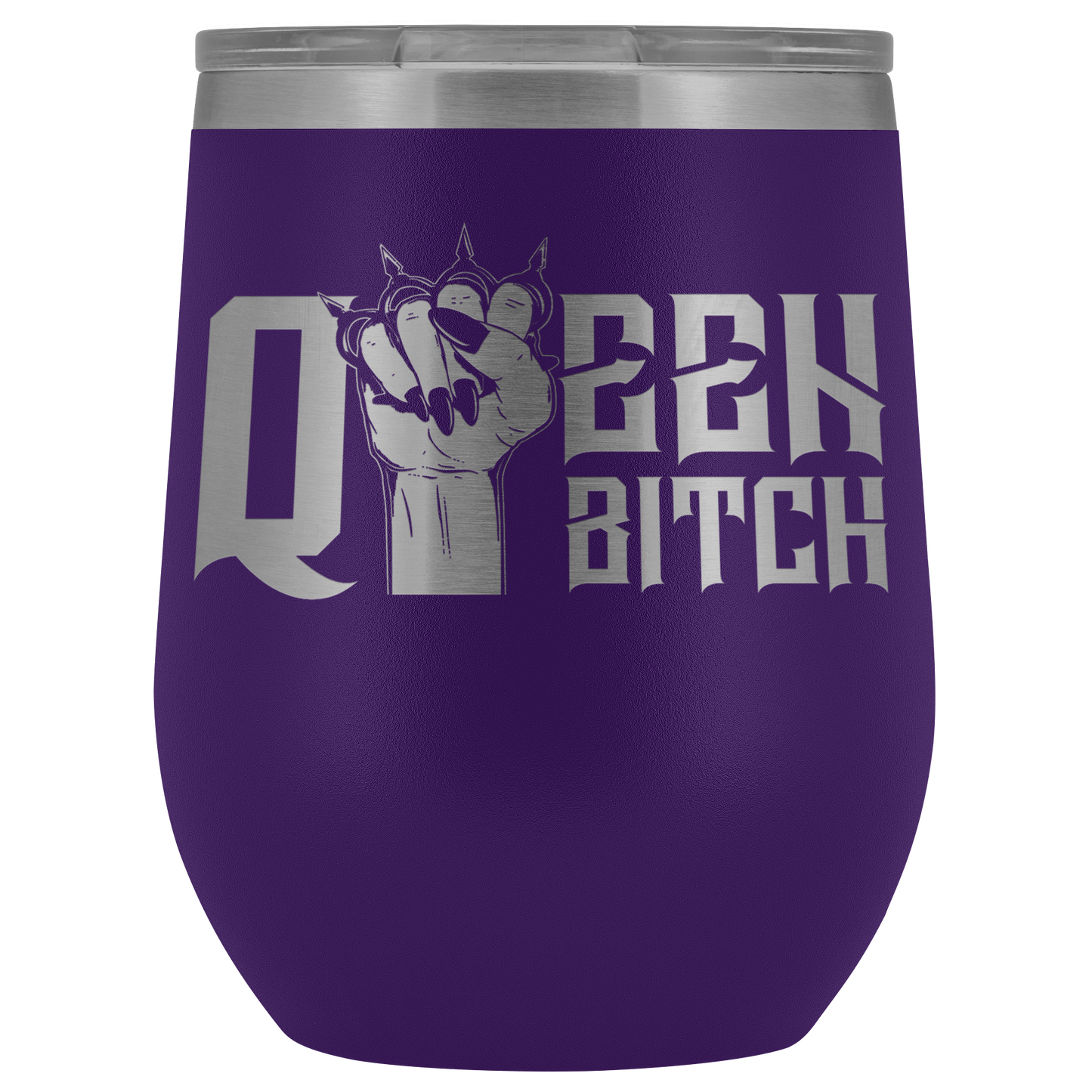 QUEEN BITCH WINE TUMBLER