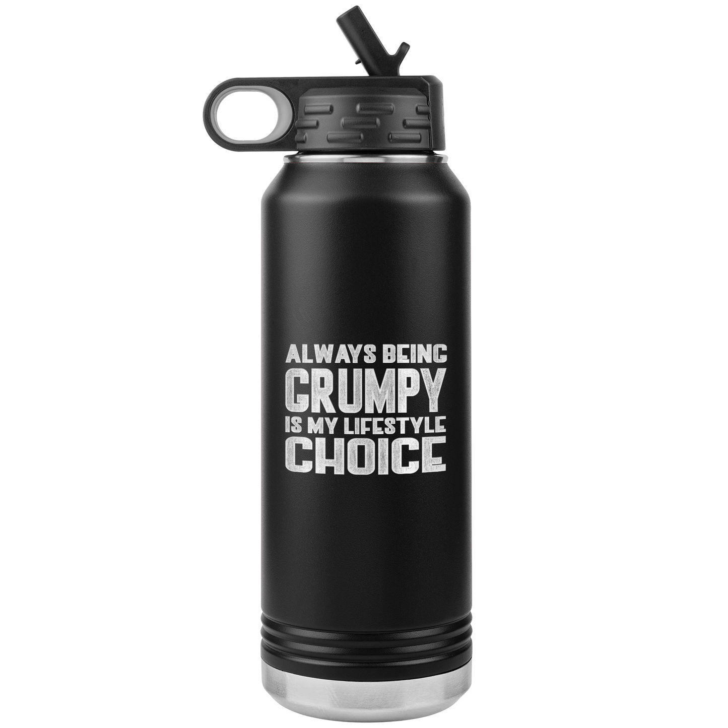 GRUMPY LIFESTYLE 32 0Z WATER BOTTLE