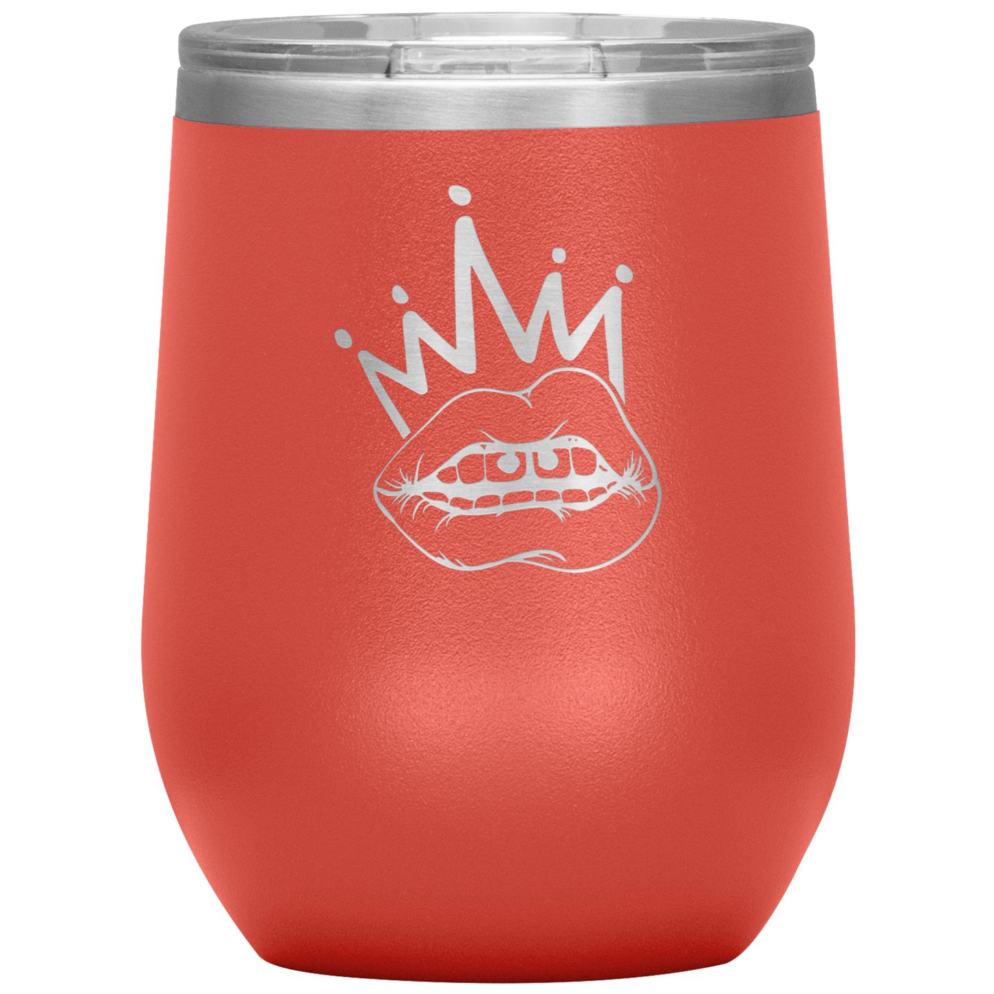 QUEEN BITCH TATTOO WINE TUMBLER