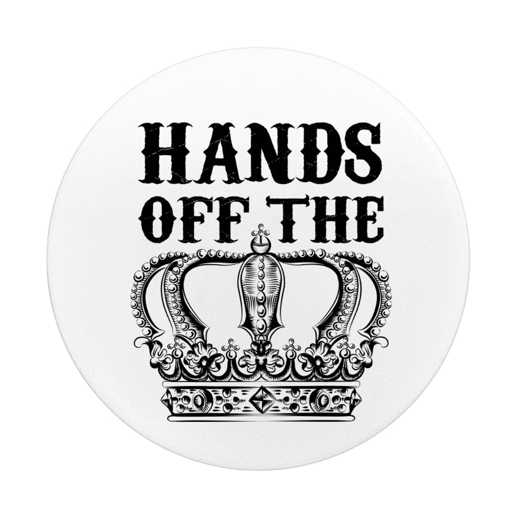 HANDS OFF THE CROWN PHONE POP SOCKET