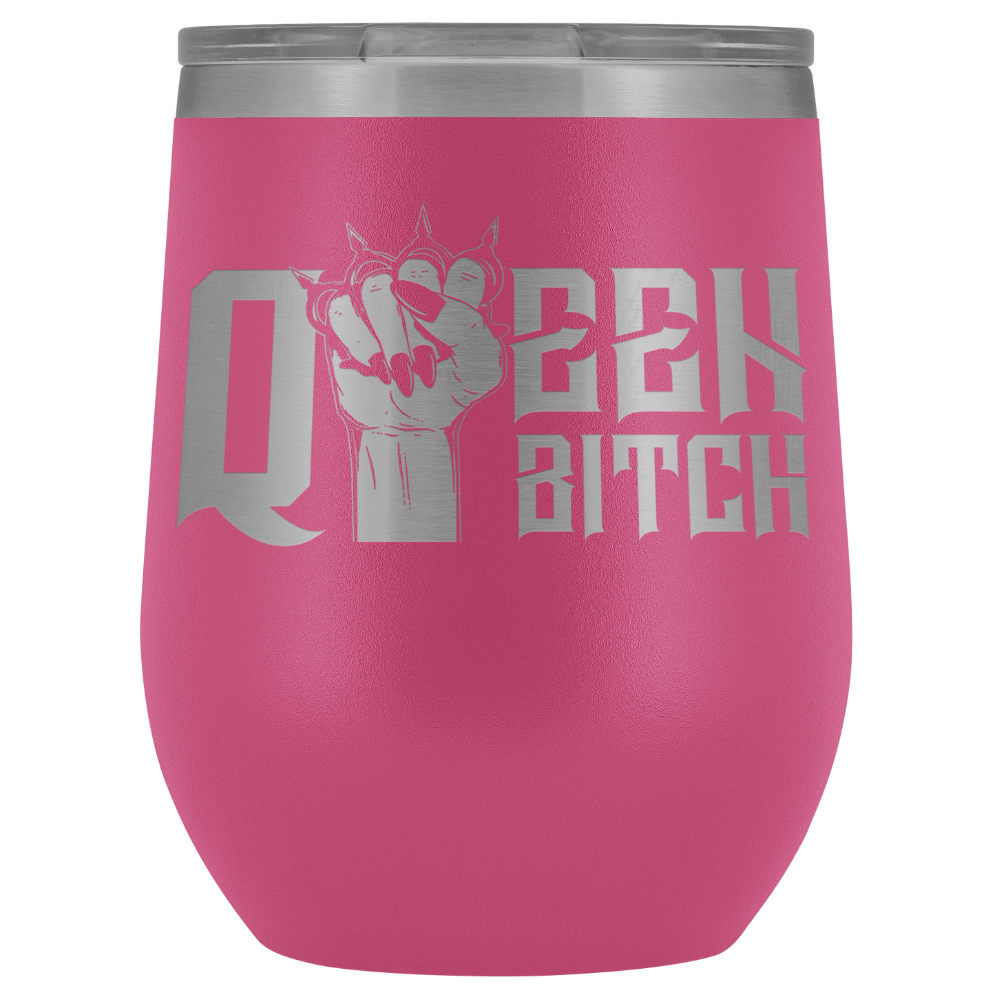 QUEEN BITCH WINE TUMBLER