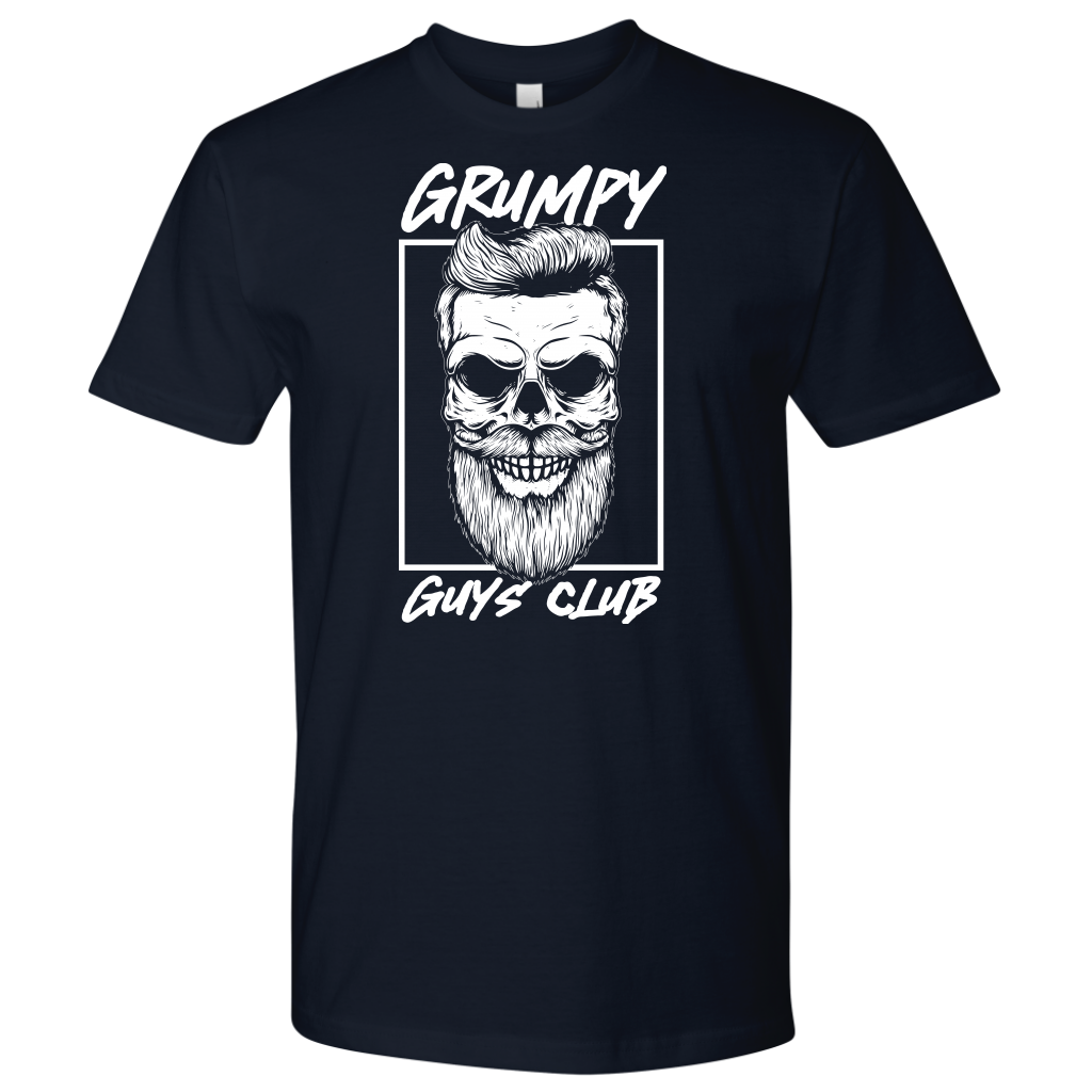 GRUMPY GUYS CLUB SKULL TSHIRT