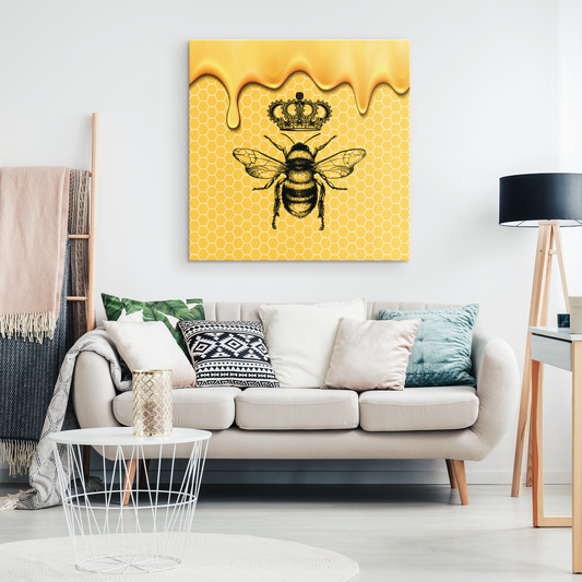 QB CLASSY QUEEN BEE GALLERY CANVAS WALL ART