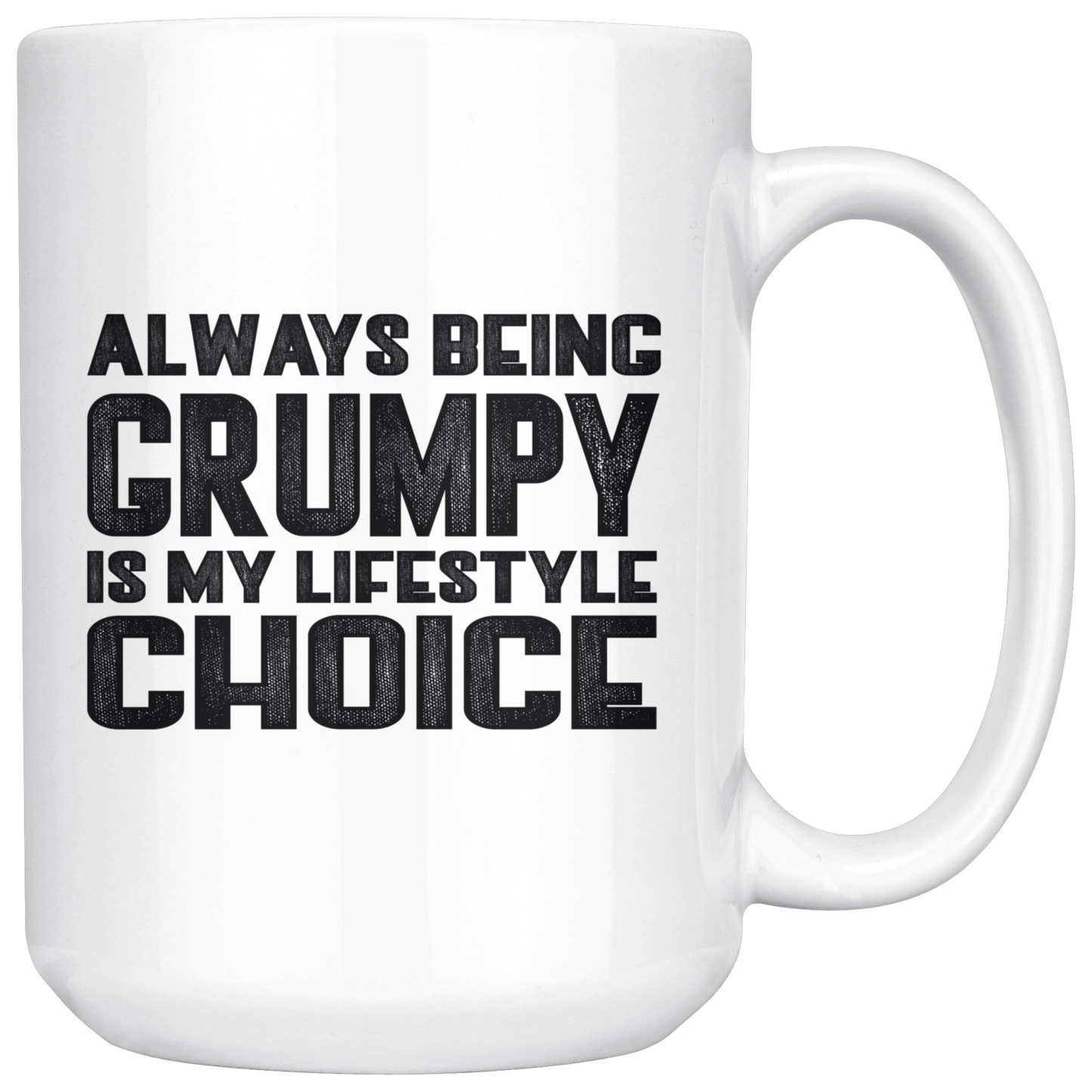 GRUMPY LIFESTYLE MUG