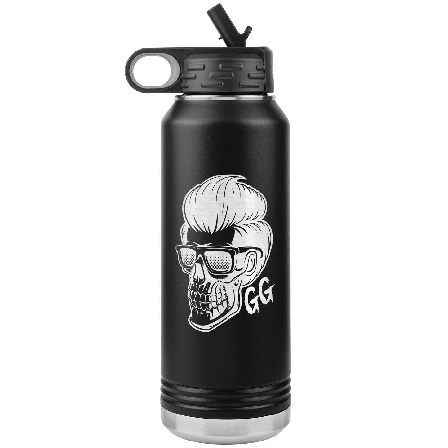 GRUMPY GLASSES 32 0Z WATER BOTTLE