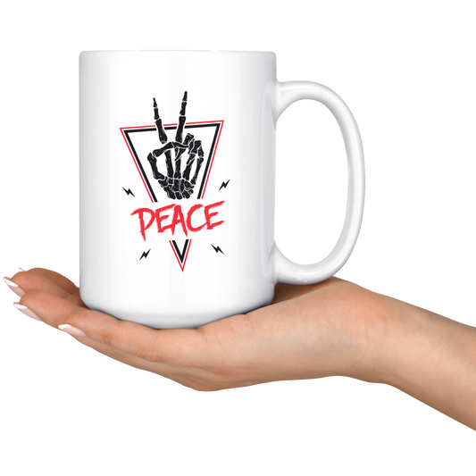PEACE OUT MUG