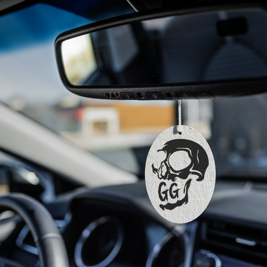 GRUMPY GLORY CREEPY SKULL AIR FRESHENER 3 PACK