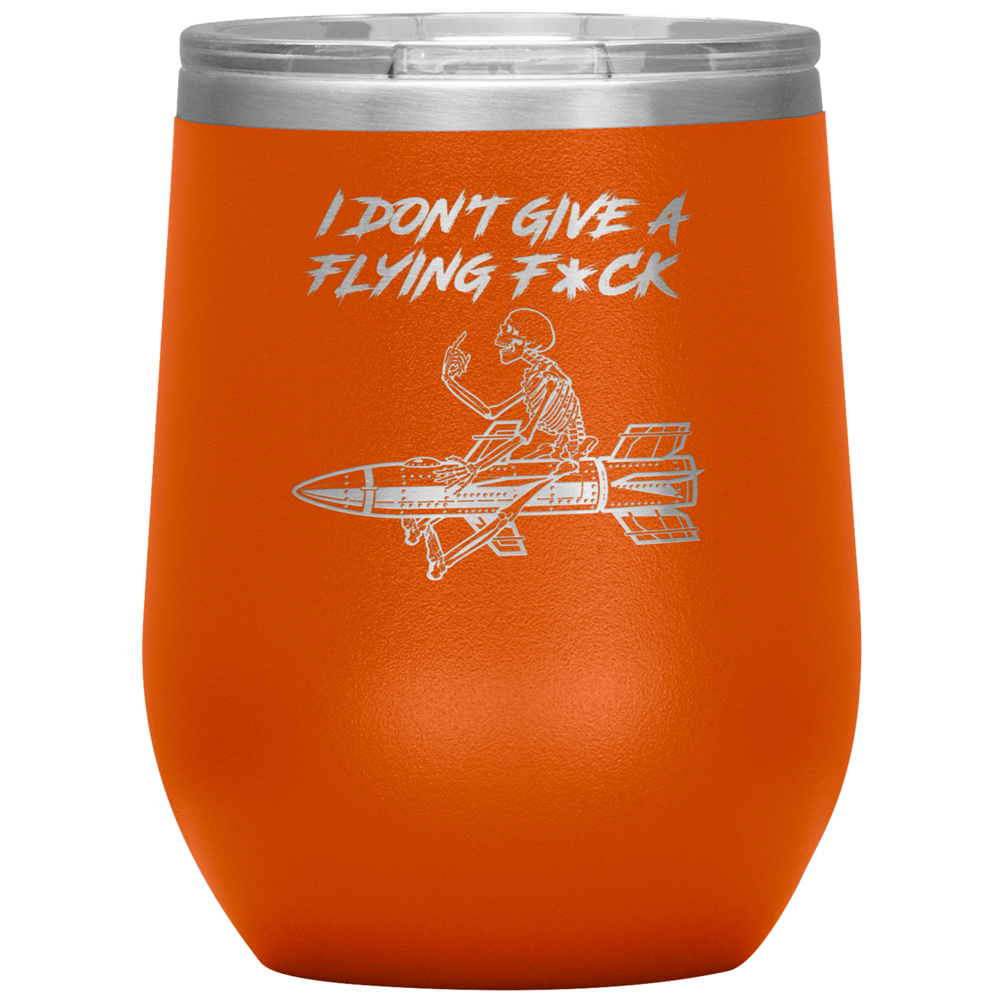 FLYING F*CK WINE TUMBLER