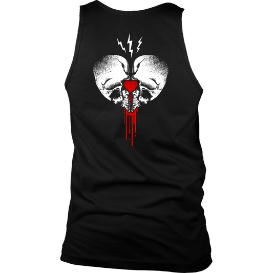 CREATE DESTROY BAD ASS HUMAN MENS TANK