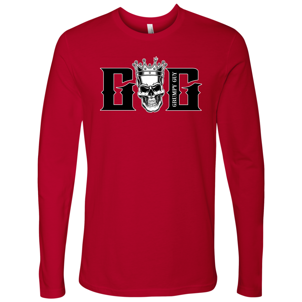 GRUMPY SKULL LONG SLEEVE
