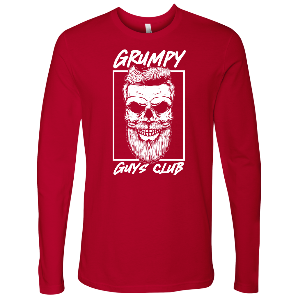 GRUMPY GUYS CLUB SKULL LONG SLEEVE