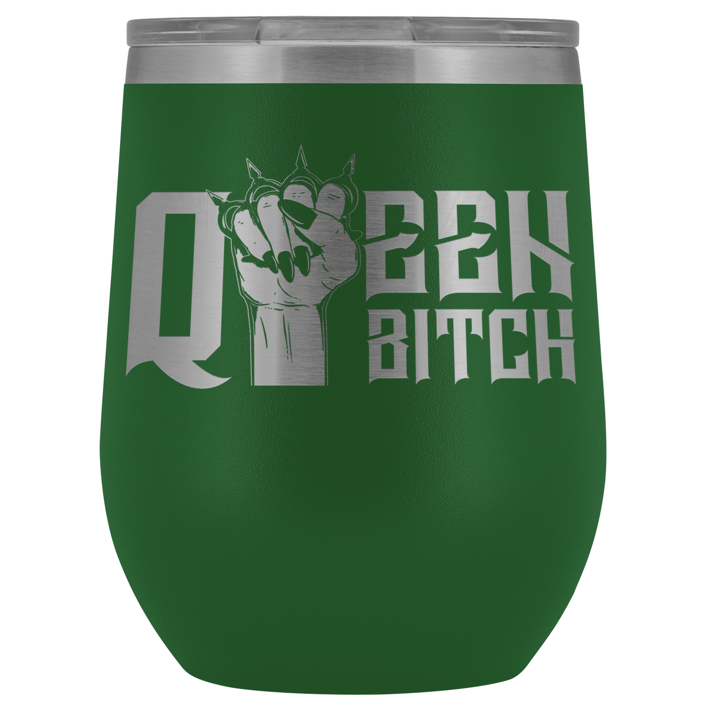 QUEEN BITCH WINE TUMBLER