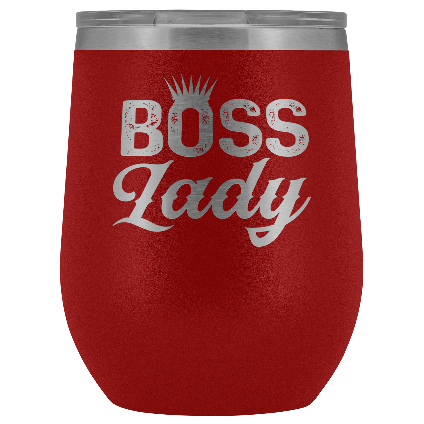 BOSS LADY WINE TUMBLER
