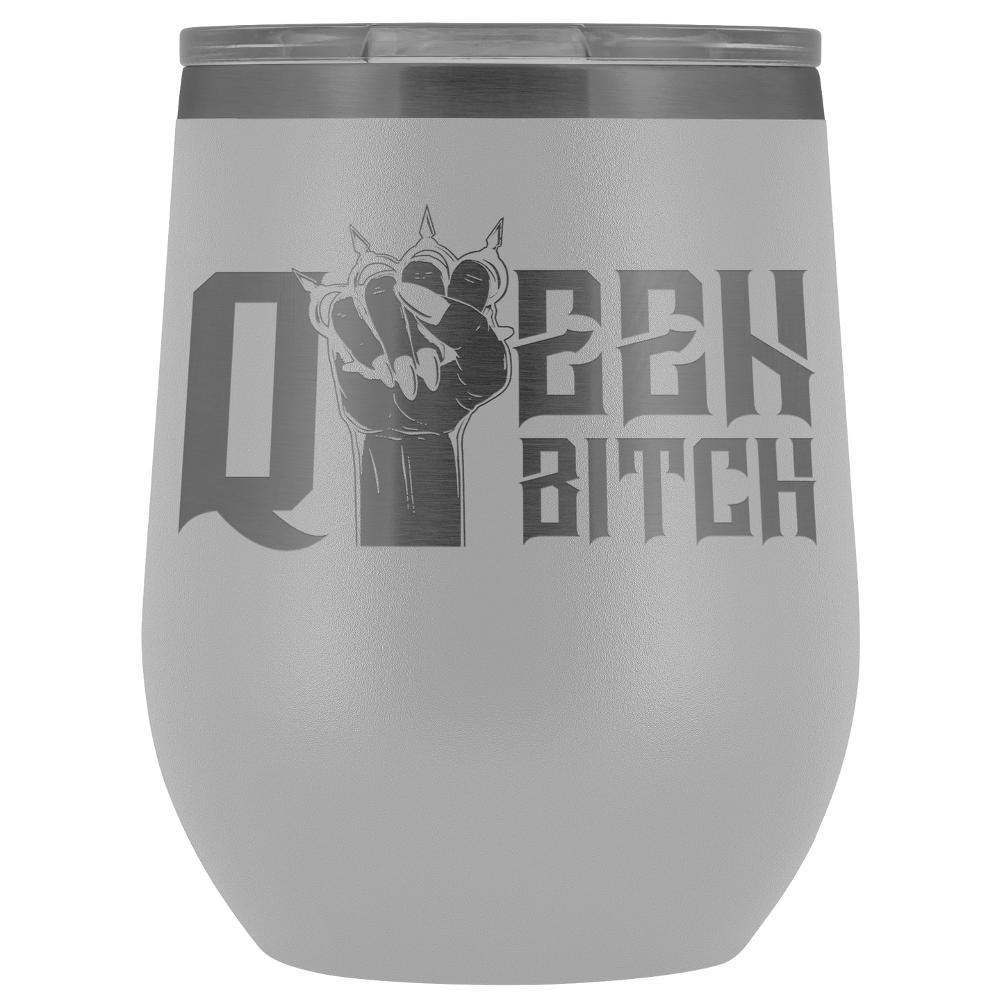 QUEEN BITCH WINE TUMBLER