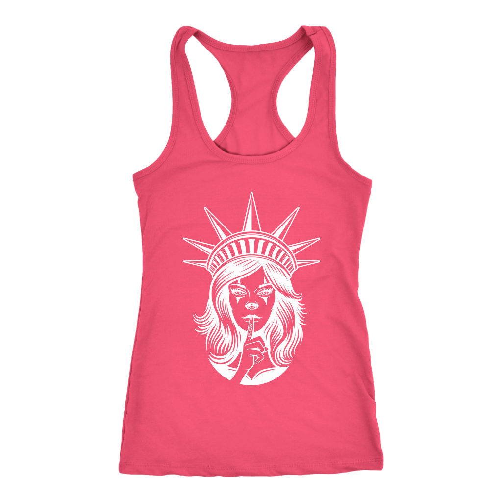LISTEN TO THE QUEEN RACERBACK TANK